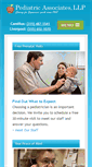 Mobile Screenshot of pediatricassociatesny.com